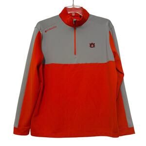 Columbia Golf Auburn University 1/4 Zip Pullover, Size L